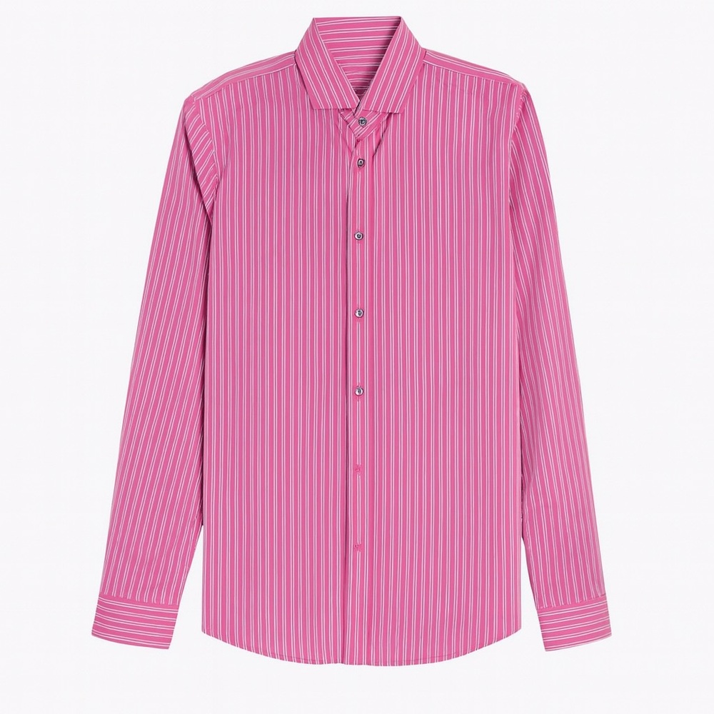 Express Pink Dress Shirt Classic Collar